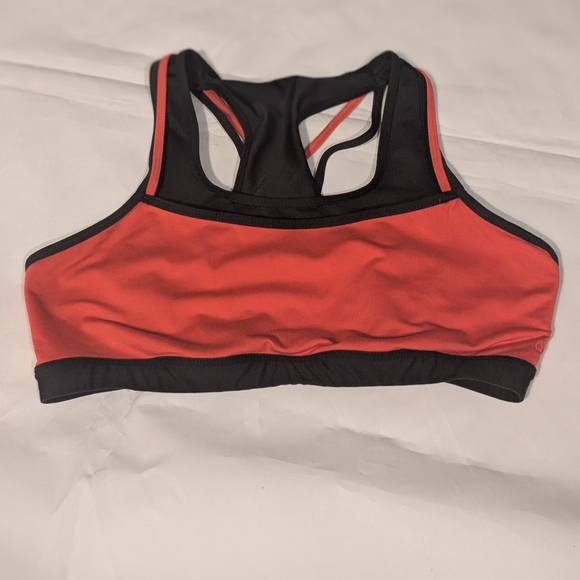 Adidas Mesh Racer Back Layered Sports Bra - Picture 1 of 4